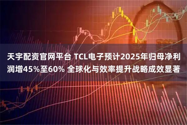天宇配资官网平台 TCL电子预计2025年归母净利润增45%至60% 全球化与效率提升战略成效显著